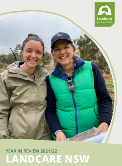 2022 Landcare NSW Year in Review Front page